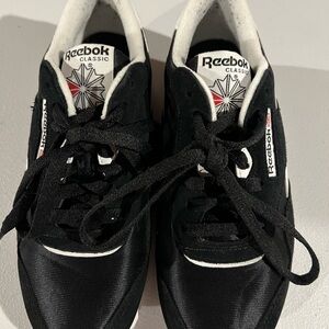 Reebok Classic Black and White Sneakers